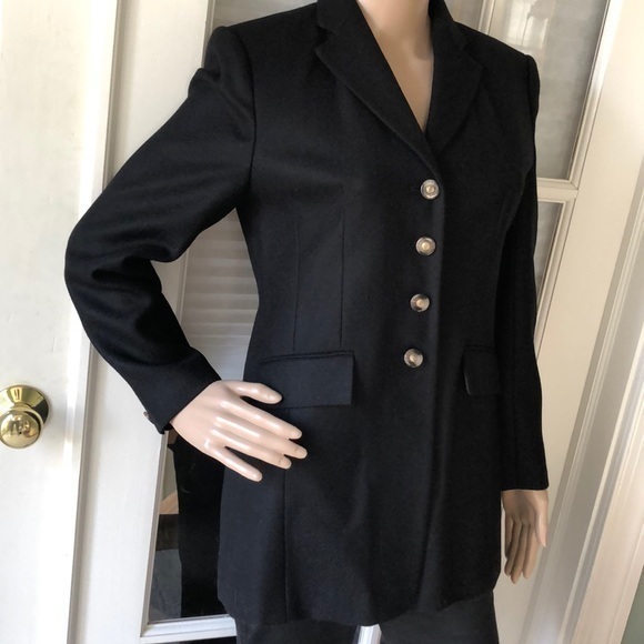 Talbots Jackets & Blazers - Talbots Like new  black classic wool pea coat